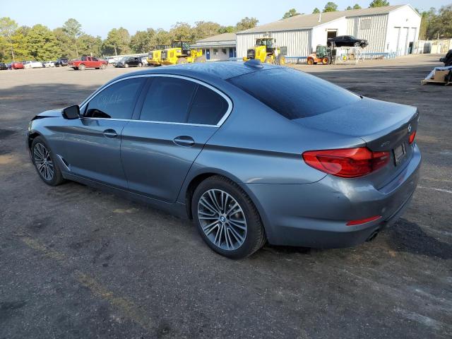 WBAJA7C57KWW49177 - 2019 BMW 530 XI GRAY photo 2