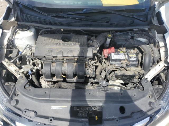3N1AB7AP5KY235346 - 2019 NISSAN SENTRA S WHITE photo 11