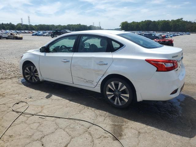 3N1AB7AP5KY235346 - 2019 NISSAN SENTRA S WHITE photo 2