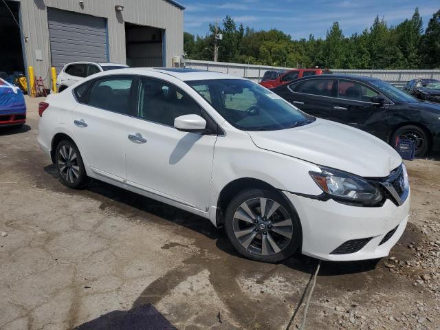3N1AB7AP5KY235346 - 2019 NISSAN SENTRA S WHITE photo 4