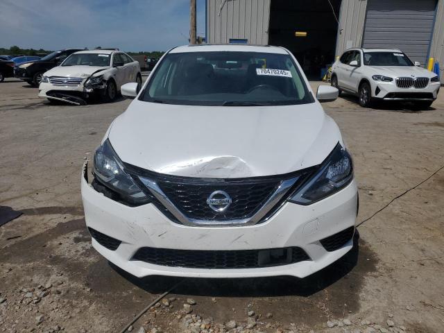 3N1AB7AP5KY235346 - 2019 NISSAN SENTRA S WHITE photo 5