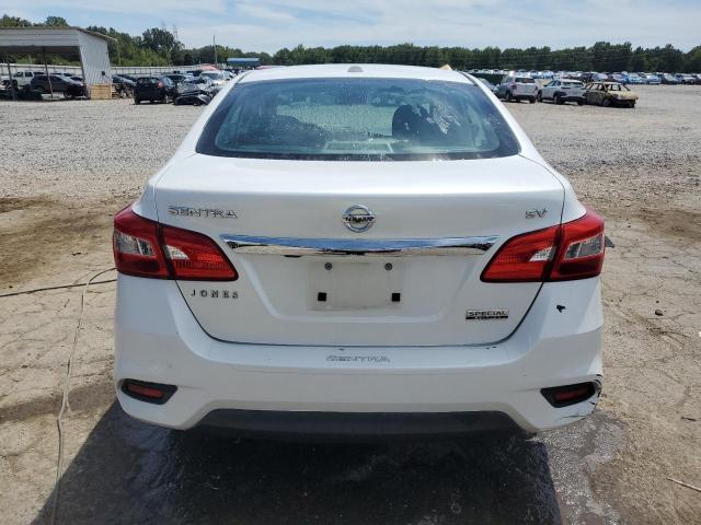 3N1AB7AP5KY235346 - 2019 NISSAN SENTRA S WHITE photo 6