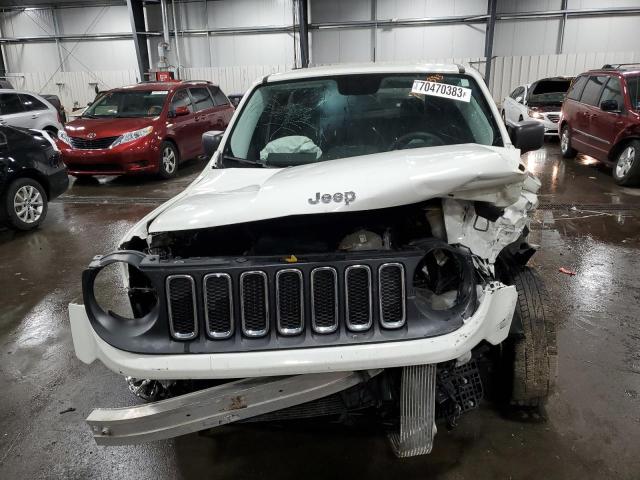 ZACCJBATXGPE06788 - 2016 JEEP RENEGADE SPORT WHITE photo 5