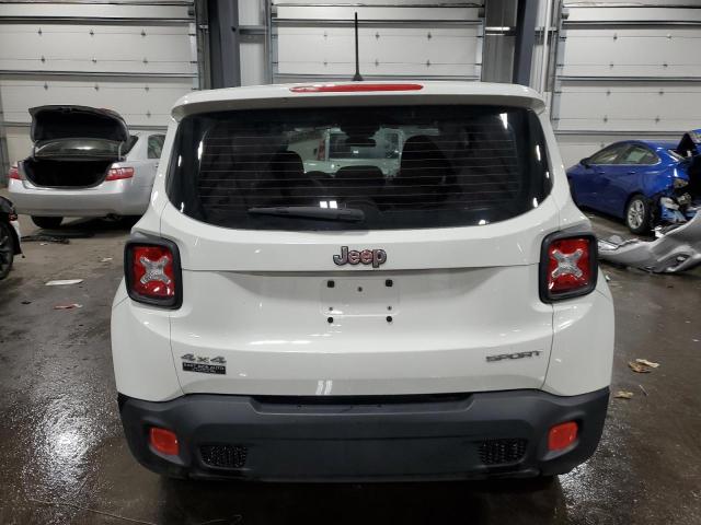 ZACCJBATXGPE06788 - 2016 JEEP RENEGADE SPORT WHITE photo 6