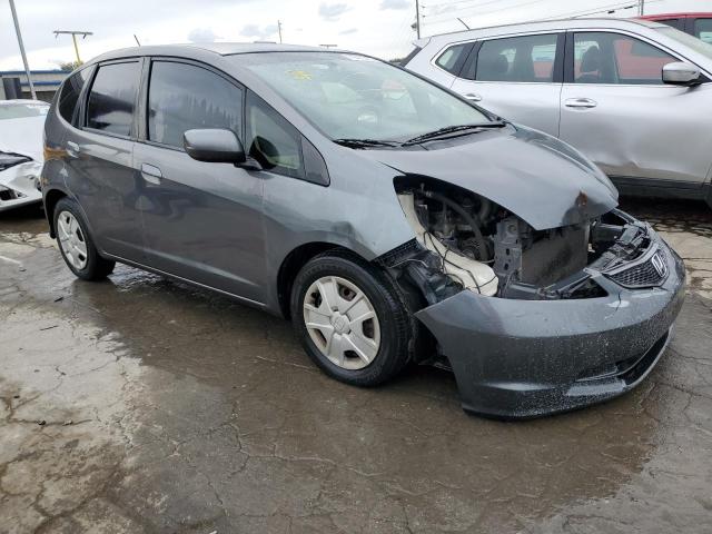 JHMGE8H39DC010770 - 2013 HONDA FIT GRAY photo 4