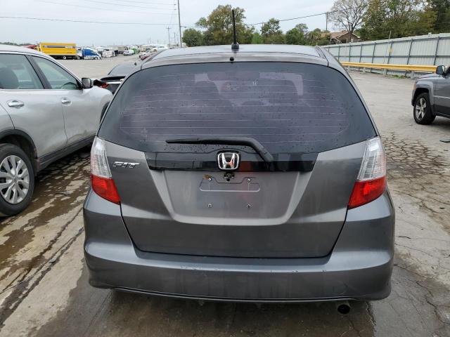 JHMGE8H39DC010770 - 2013 HONDA FIT GRAY photo 6