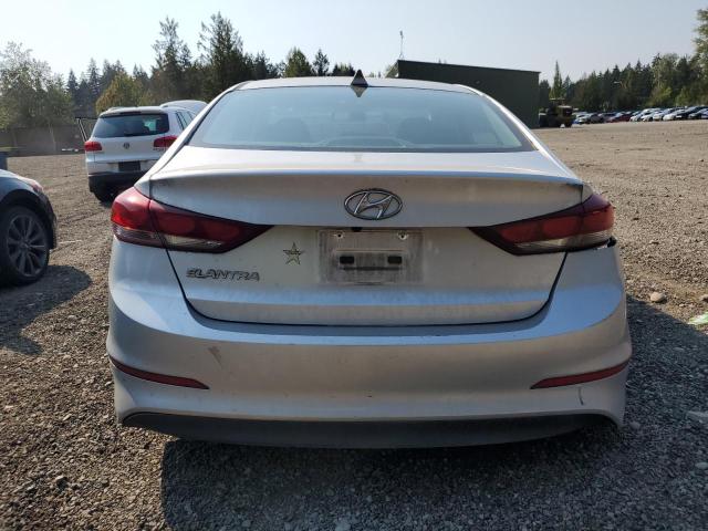 KMHD84LF9JU491031 - 2018 HYUNDAI ELANTRA SEL SILVER photo 6