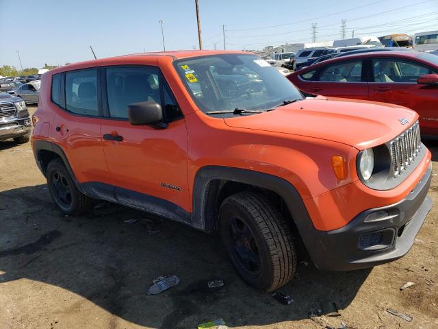 ZACCJBAT0FPB72983 - 2015 JEEP RENEGADE SPORT ORANGE photo 4