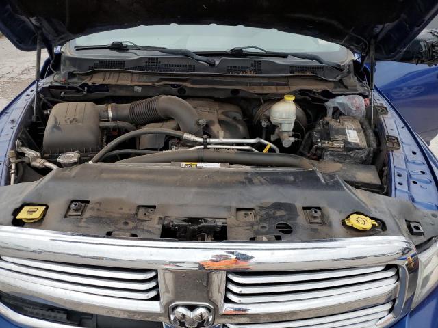 1C6RR7LT3ES427672 - 2014 RAM 1500 SLT BLUE photo 11