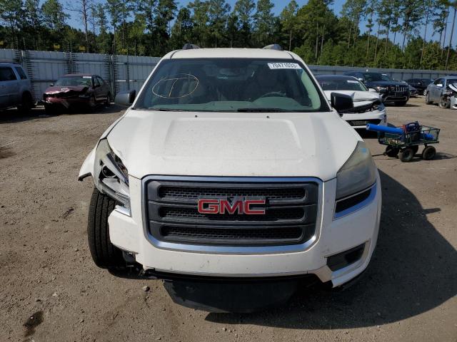 1GKKRPKD0FJ288200 - 2015 GMC ACADIA SLE WHITE photo 5