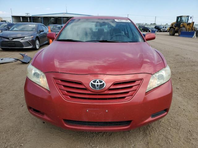 4T1BE46K39U319159 - 2009 TOYOTA CAMRY BASE 红色 照片 5