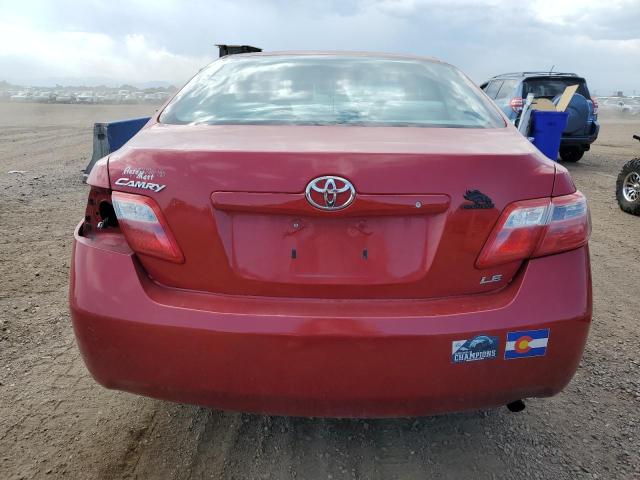 4T1BE46K39U319159 - 2009 TOYOTA CAMRY BASE 红色 照片 6