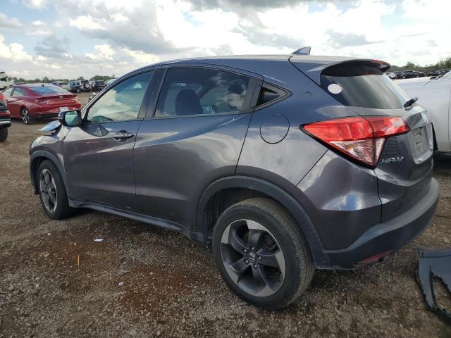 3CZRU6H5XJG718645 - 2018 HONDA HR-V EX ნაცრისფერი ფოტო 2