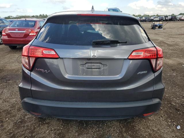 3CZRU6H5XJG718645 - 2018 HONDA HR-V EX ნაცრისფერი ფოტო 6