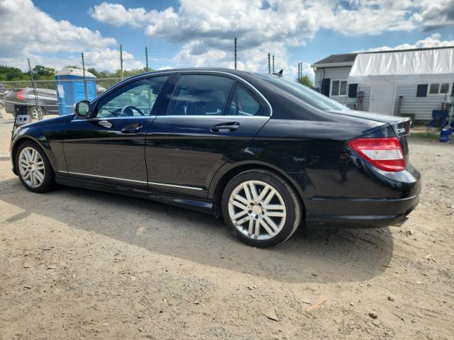 WDDGF81X88F193732 - 2008 MERCEDES-BENZ C 300 4MATIC BLACK photo 2