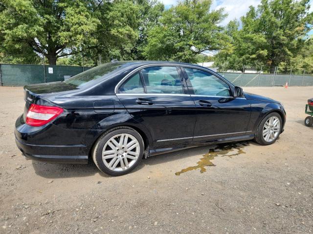 WDDGF81X88F193732 - 2008 MERCEDES-BENZ C 300 4MATIC BLACK photo 3