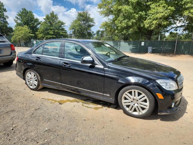 WDDGF81X88F193732 - 2008 MERCEDES-BENZ C 300 4MATIC BLACK photo 4