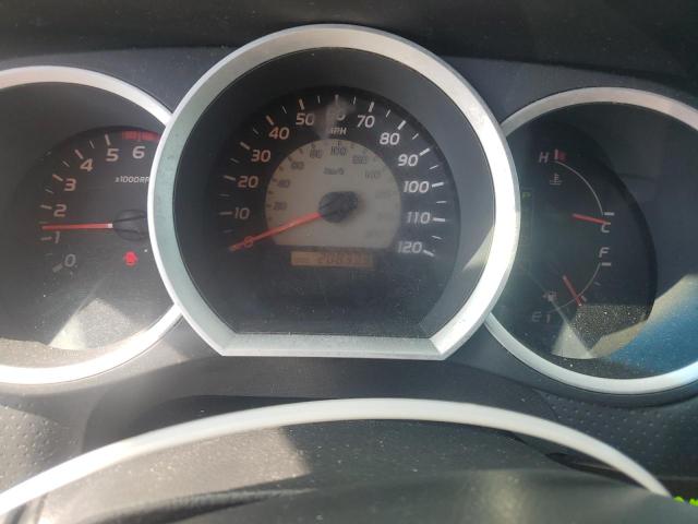 3TMJU4GN5BM114822 - 2011 TOYOTA TACOMA DOUBLE CAB PRERUNNER SILVER photo 9