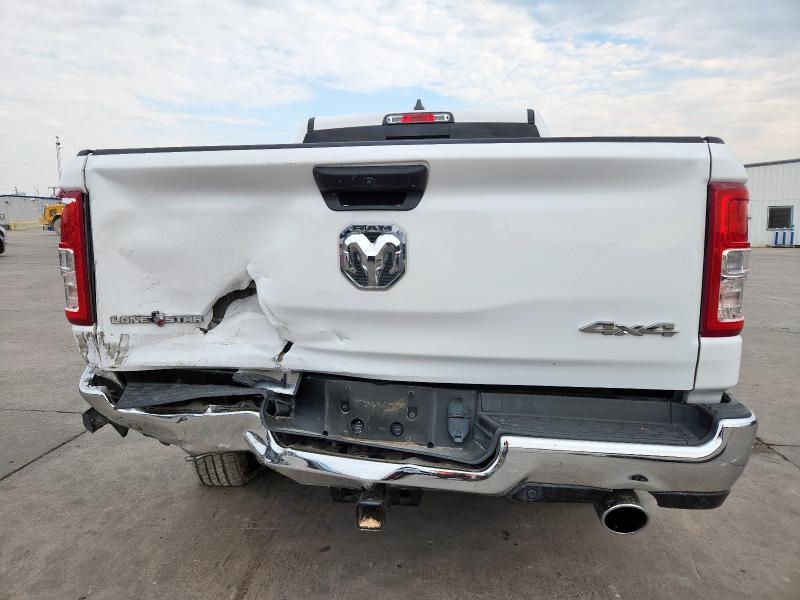 1C6SRFFT4PN698815 - 2023 RAM 1500 BIG HORN/LONE STAR WHITE photo 6