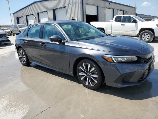 2HGFE1F76NH311121 - 2022 HONDA CIVIC EX GRAY photo 4