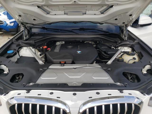 5UXTR9C54JLD66950 - 2018 BMW X3 XDRIVE30I WHITE photo 12