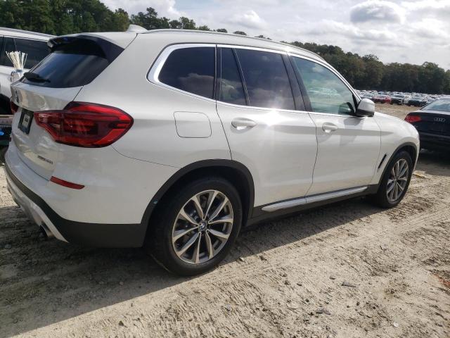 5UXTR9C54JLD66950 - 2018 BMW X3 XDRIVE30I WHITE photo 3