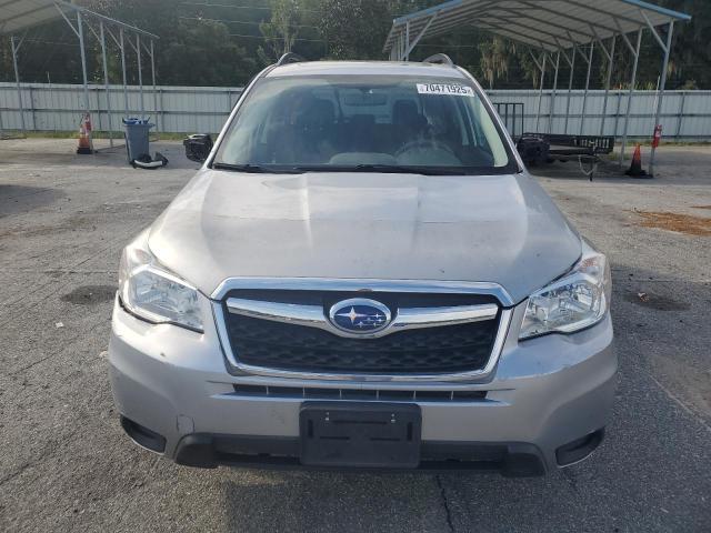 JF2SJADC7FH557192 - 2015 SUBARU FORESTER 2.5I PREMIUM Gümüş foto 5