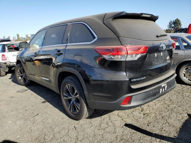 5TDZZRFH3KS309816 - 2019 TOYOTA HIGHLANDER LE BLACK photo 2