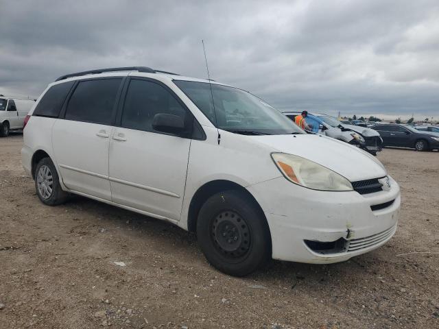 5TDZA23C54S100166 - 2004 TOYOTA SIENNA CE WHITE photo 4