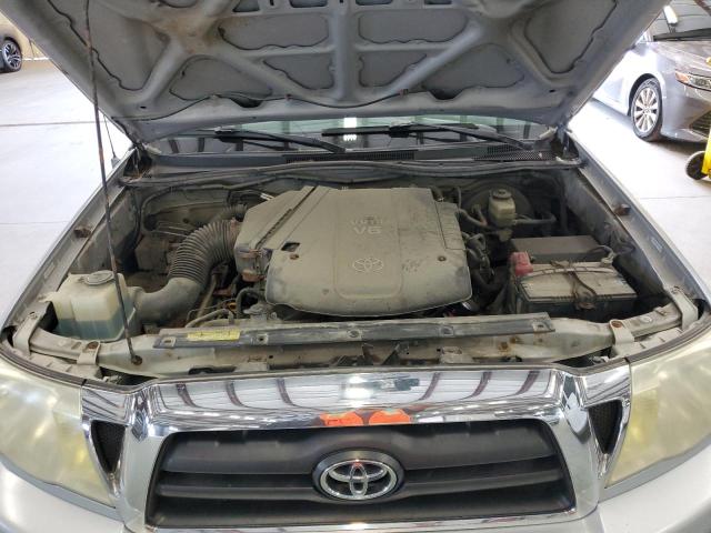 5TELU42N35Z140357 - 2005 TOYOTA TACOMA DOUBLE CAB ვერცხლისფერი ფოტო 11