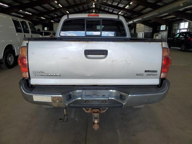 5TELU42N35Z140357 - 2005 TOYOTA TACOMA DOUBLE CAB ვერცხლისფერი ფოტო 6