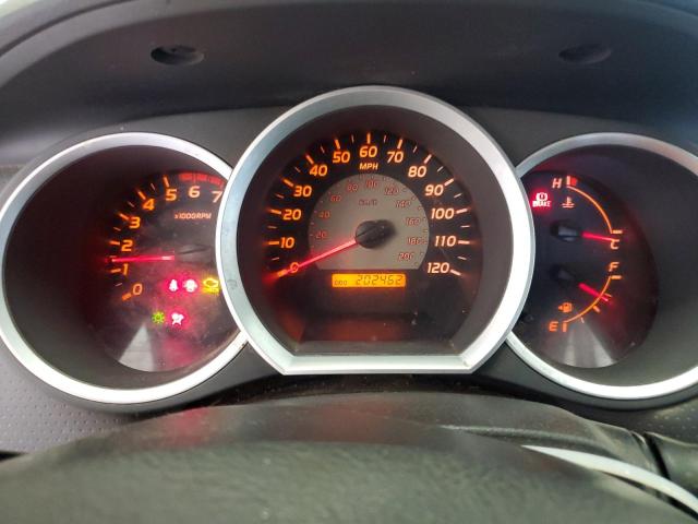 5TELU42N35Z140357 - 2005 TOYOTA TACOMA DOUBLE CAB ვერცხლისფერი ფოტო 9