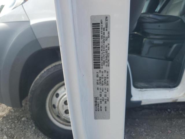 3C6TRVAG8JE103274 - 2018 RAM PROMASTER 1500 STANDARD WHITE photo 13