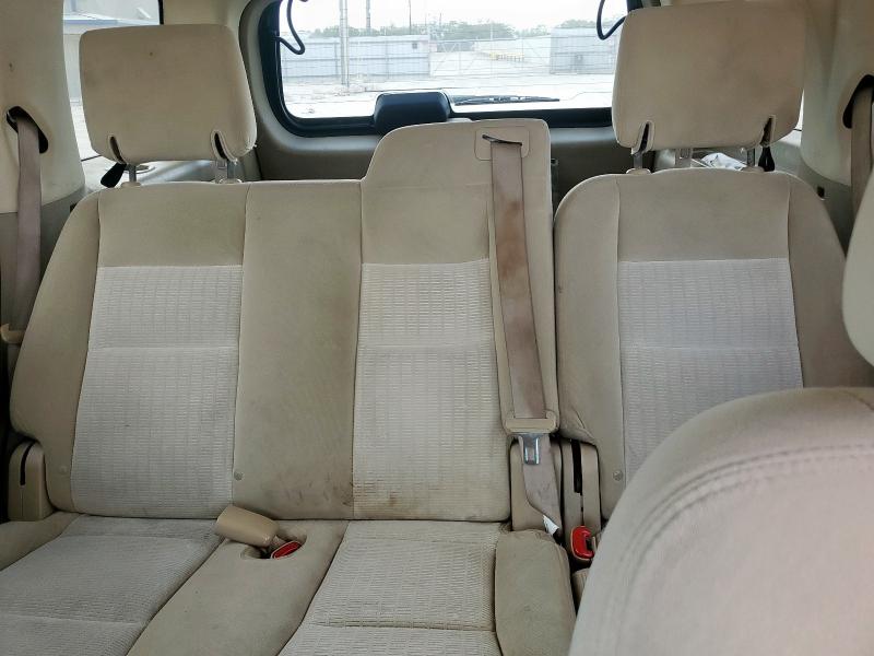 1FMEU63E18UA79702 - 2008 FORD EXPLORER XLT WHITE photo 10