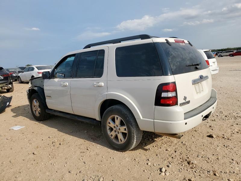 1FMEU63E18UA79702 - 2008 FORD EXPLORER XLT WHITE photo 2