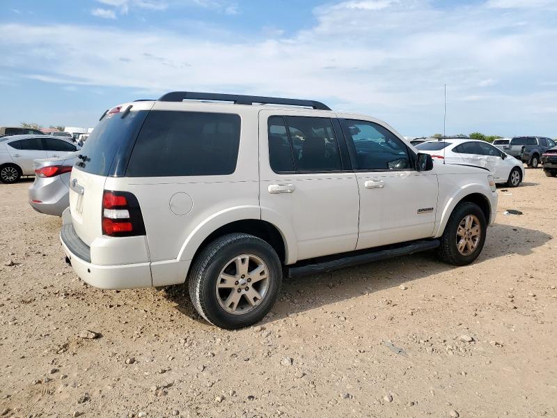 1FMEU63E18UA79702 - 2008 FORD EXPLORER XLT WHITE photo 3