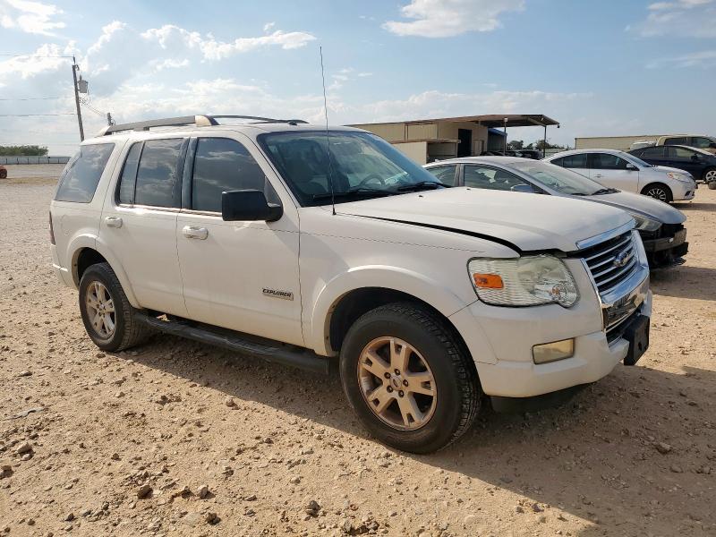 1FMEU63E18UA79702 - 2008 FORD EXPLORER XLT WHITE photo 4