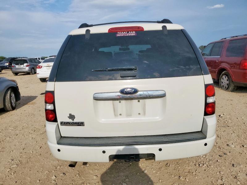 1FMEU63E18UA79702 - 2008 FORD EXPLORER XLT WHITE photo 6