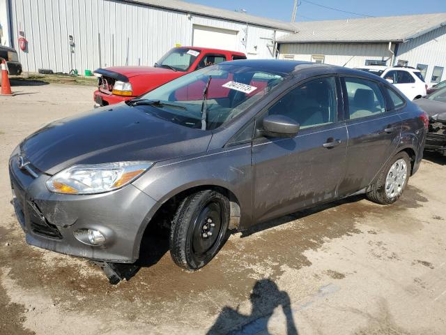 1FAHP3F2XCL387562 - 2012 FORD FOCUS SE GRAY photo 1