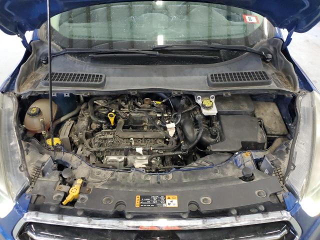 1FMCU9GD7HUA17621 - 2017 FORD ESCAPE SE BLUE photo 12