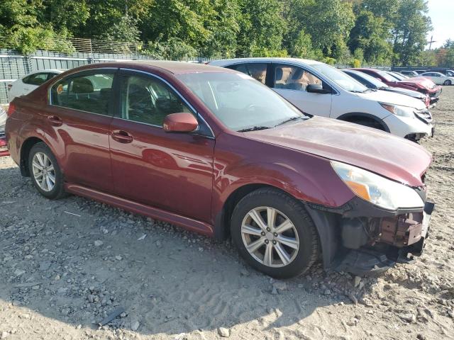 4S3BMBG63C3008731 - 2012 SUBARU LEGACY 2.5I PREMIUM BURGUNDY photo 4