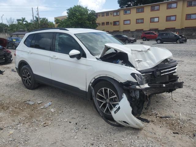 3VV1B7AX9MM038480 - 2021 VOLKSWAGEN TIGUAN S WHITE photo 4