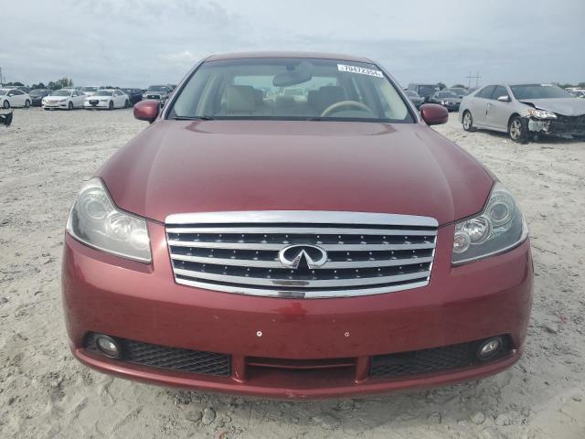 JNKAY01F46M260143 - 2006 INFINITI M35 BASE RED photo 5