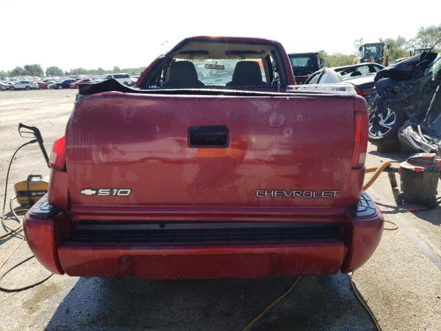 1GCCS19X0W8183245 - 1998 CHEVROLET S TRUCK S10 MAROON photo 6