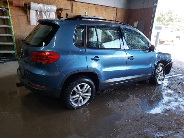 WVGBV7AX1HK015701 - 2017 VOLKSWAGEN TIGUAN S BLUE photo 3