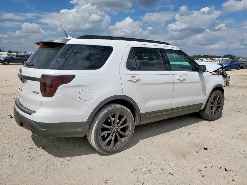 1FM5K7DH3KGA22105 - 2019 FORD EXPLORER XLT 白色 照片 3