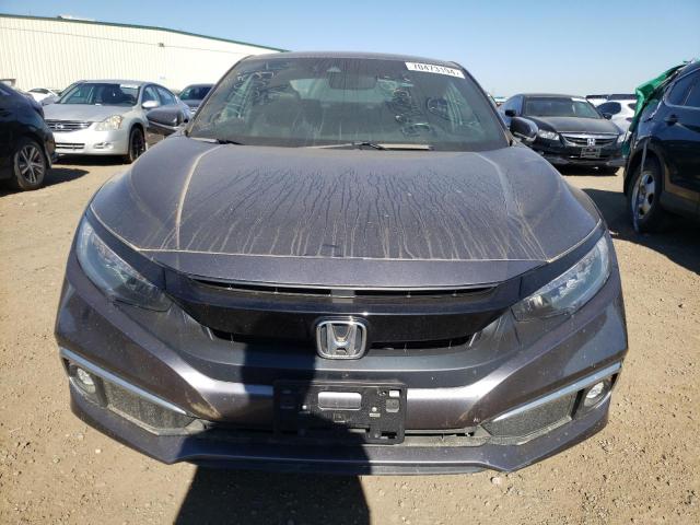 2HGFC3B99LH450276 - 2020 HONDA CIVIC TOURING GRAY photo 5