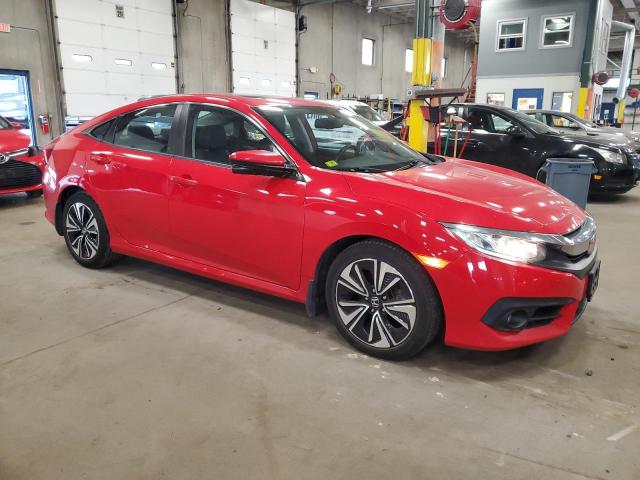 2HGFC1F79HH631351 - 2017 HONDA CIVIC EXL RED photo 4