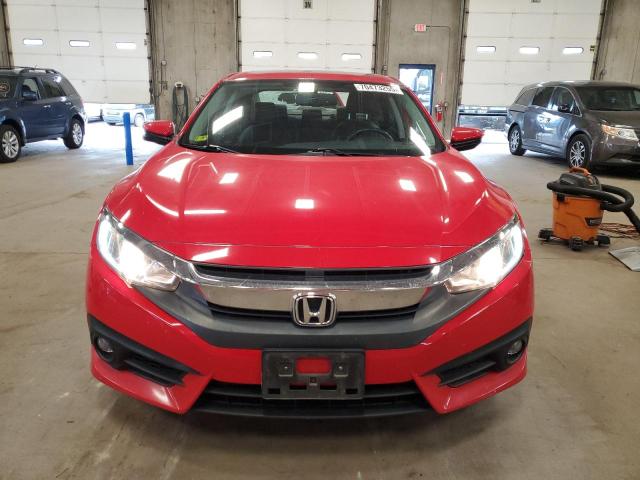 2HGFC1F79HH631351 - 2017 HONDA CIVIC EXL RED photo 5