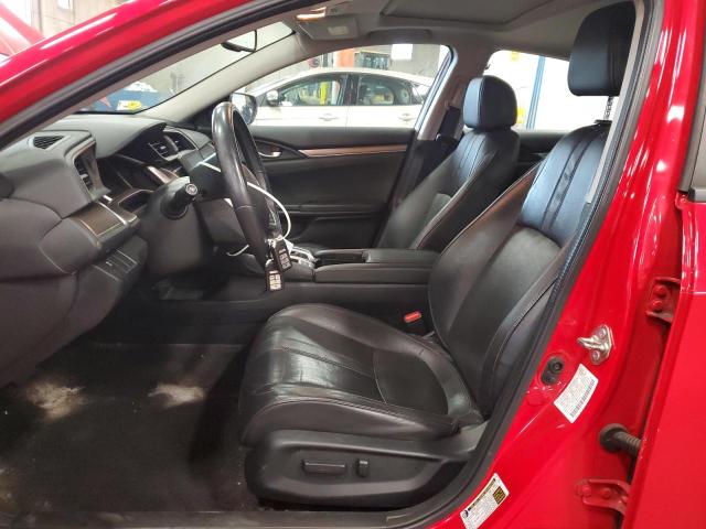2HGFC1F79HH631351 - 2017 HONDA CIVIC EXL RED photo 7